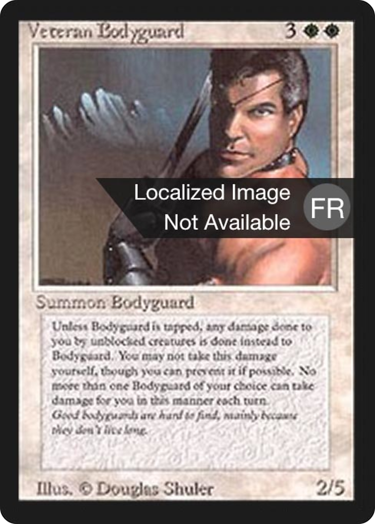 Veteran Bodyguard (FBB-042) - Foreign Black Border