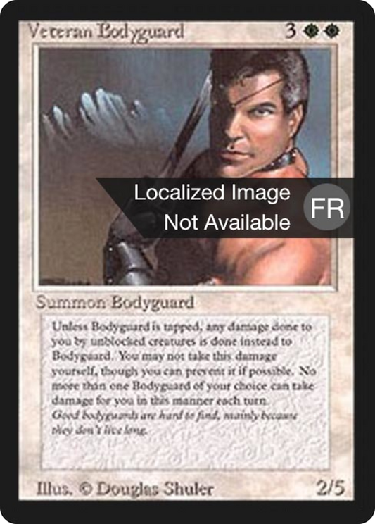 Veteran Bodyguard (FBB-042) - Foreign Black Border