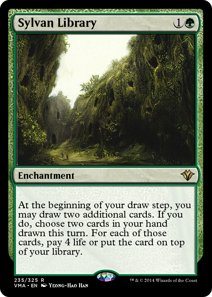 Sylvan Library (VMA-235) - Vintage Masters Foil