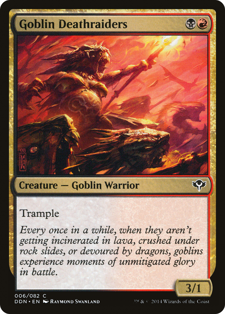 Goblin Deathraiders (DDN-006) - Duel Decks: Speed vs. Cunning