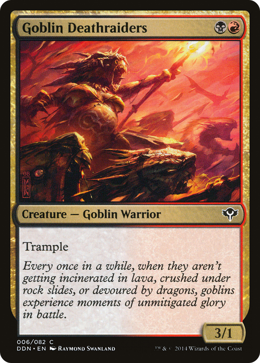 Goblin Deathraiders (DDN-006) - Duel Decks: Speed vs. Cunning