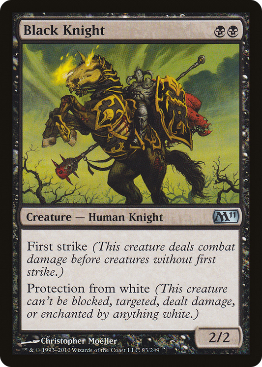 Black Knight (M11-083) - Magic 2011