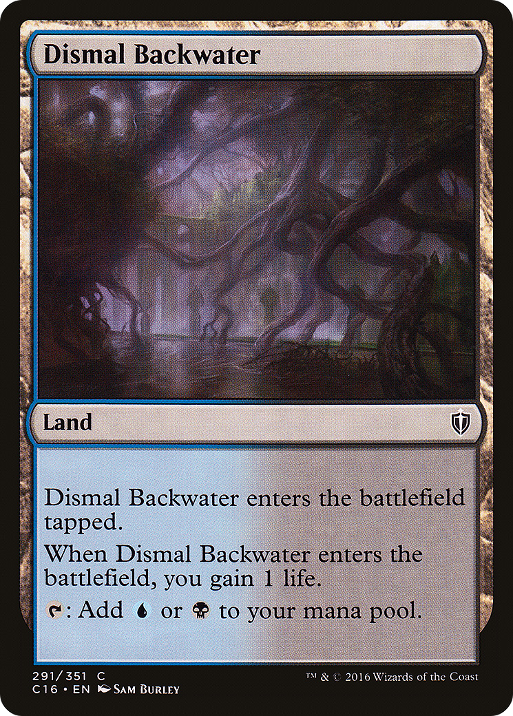 Dismal Backwater (C16-291) - Commander 2016