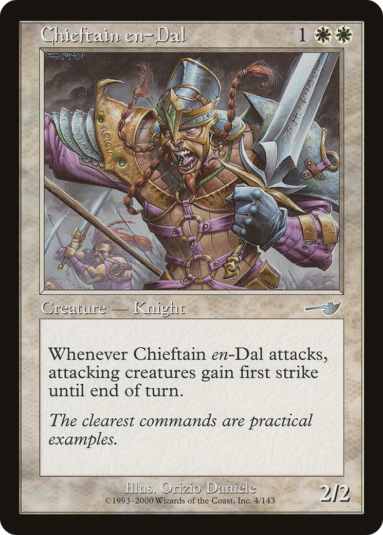 Chieftain en-Dal (NEM-004) - Nemesis Foil