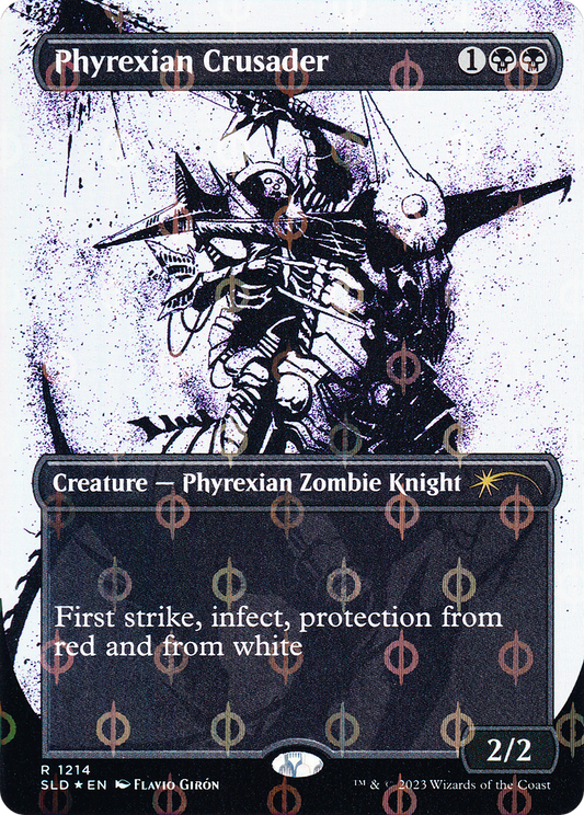 Phyrexian Crusader (SLD-1214) - Secret Lair Drop Foil