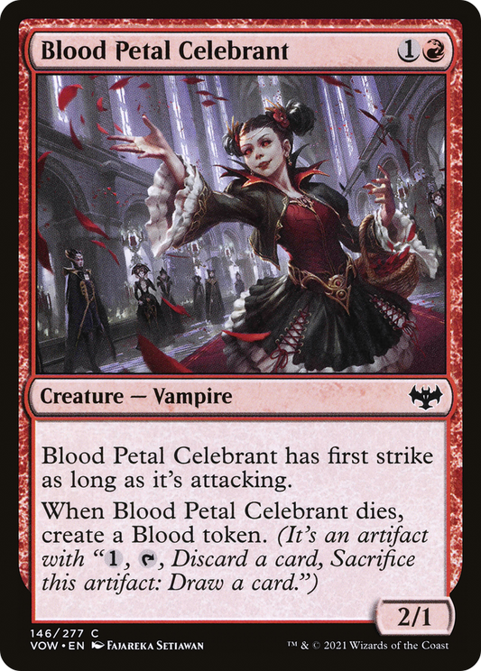 Blood Petal Celebrant (VOW-146) - Innistrad: Crimson Vow Foil