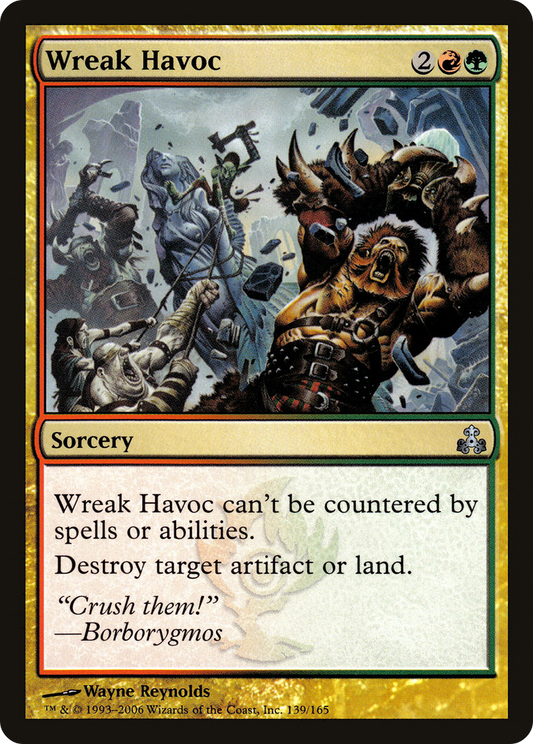 Wreak Havoc (GPT-139) - Guildpact Foil