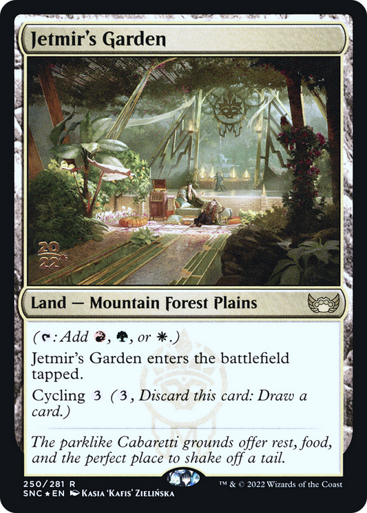 Jetmir's Garden (PSNC-250S) - Streets of New Capenna Promos Foil