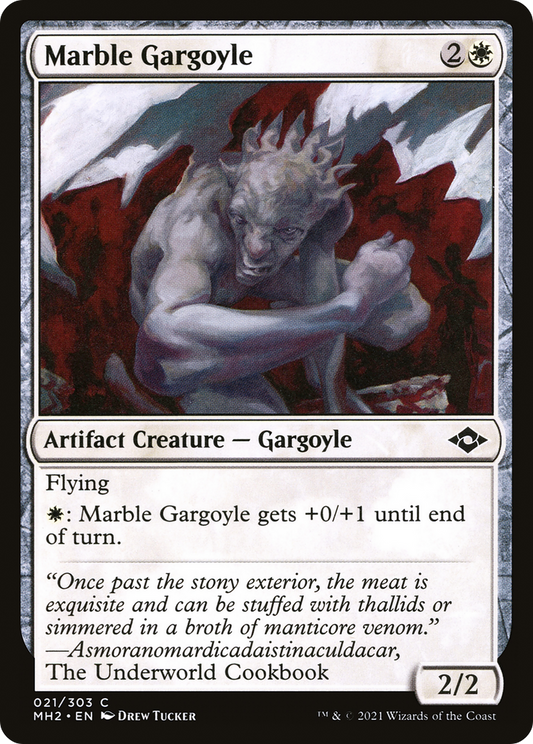 Marble Gargoyle (MH2-021) - Modern Horizons 2 Foil