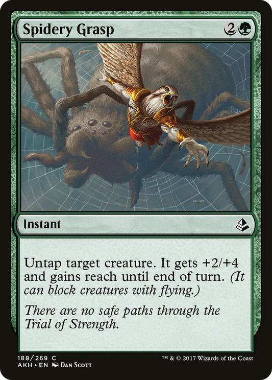 Spidery Grasp (AKH-188) - Amonkhet