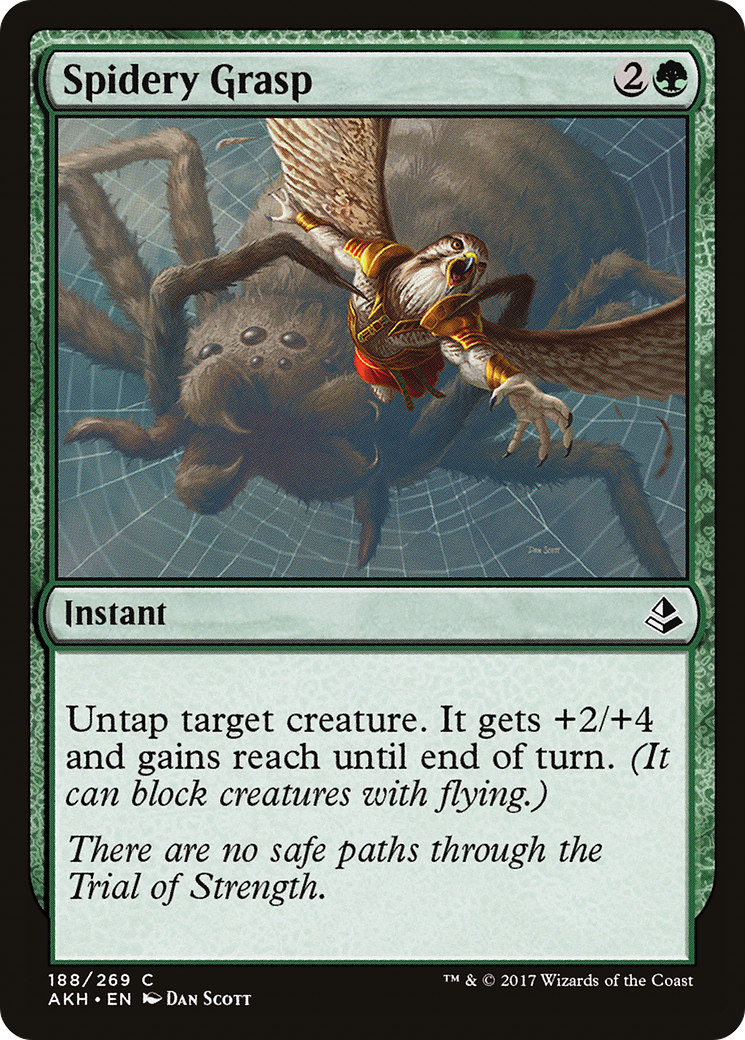 Spidery Grasp (AKH-188) - Amonkhet Foil