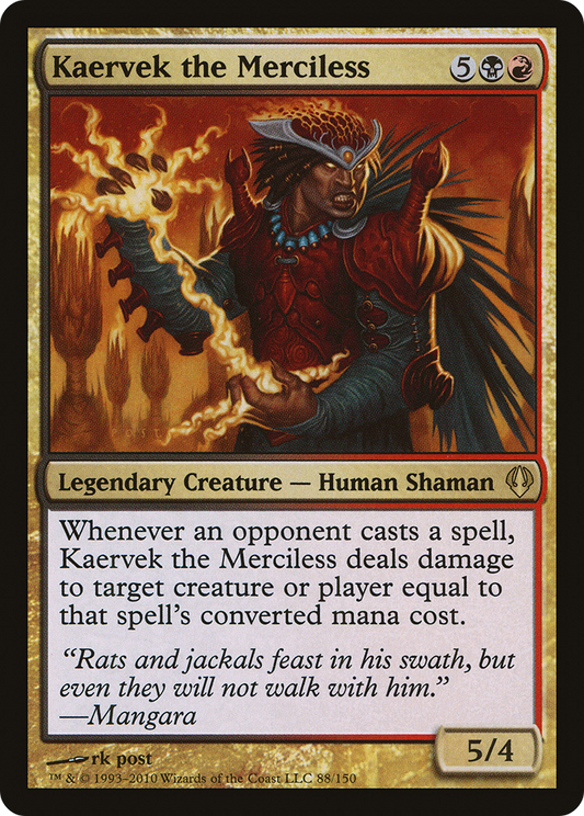 Kaervek the Merciless (ARC-088) - Archenemy