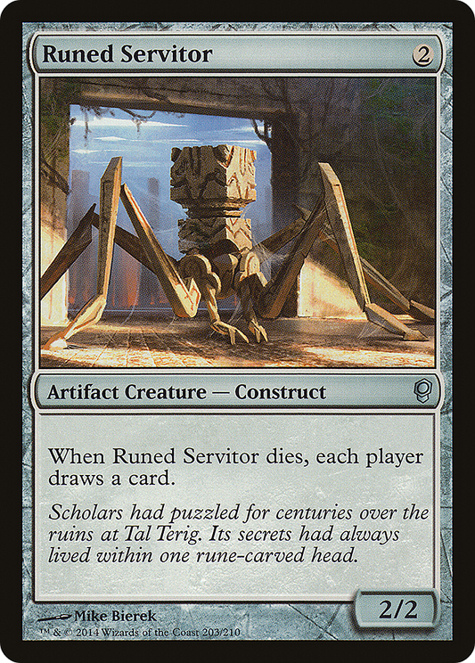 Runed Servitor (CNS-203) - Conspiracy