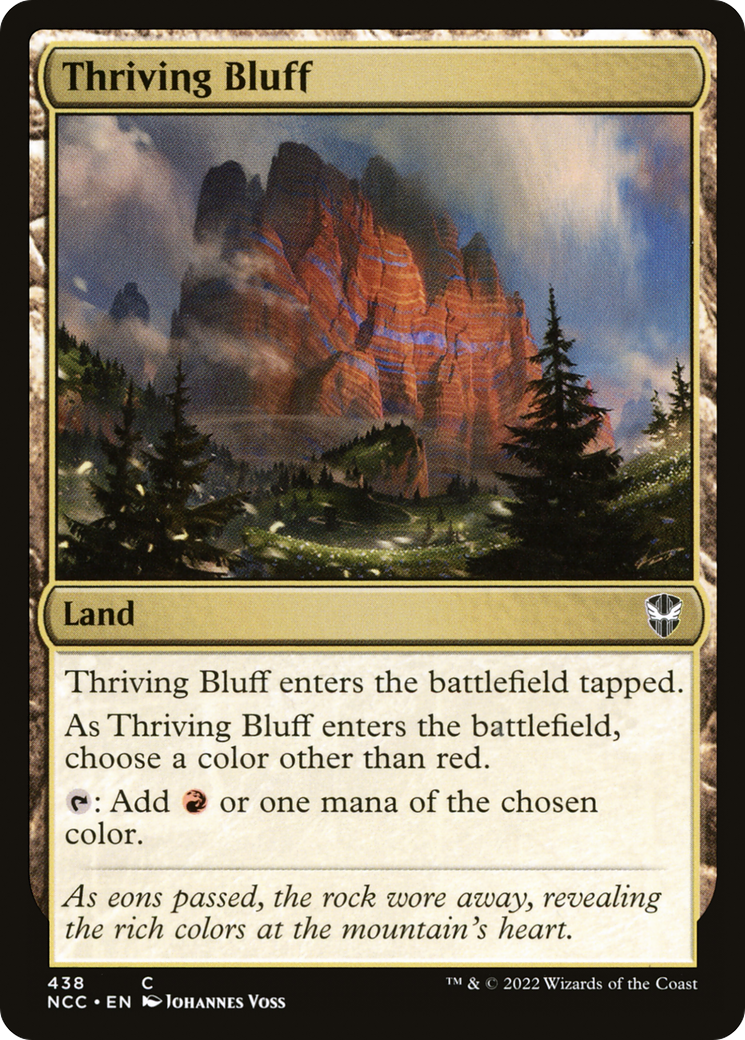 Thriving Bluff (NCC-438) - New Capenna Commander