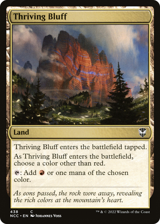 Thriving Bluff (NCC-438) - New Capenna Commander