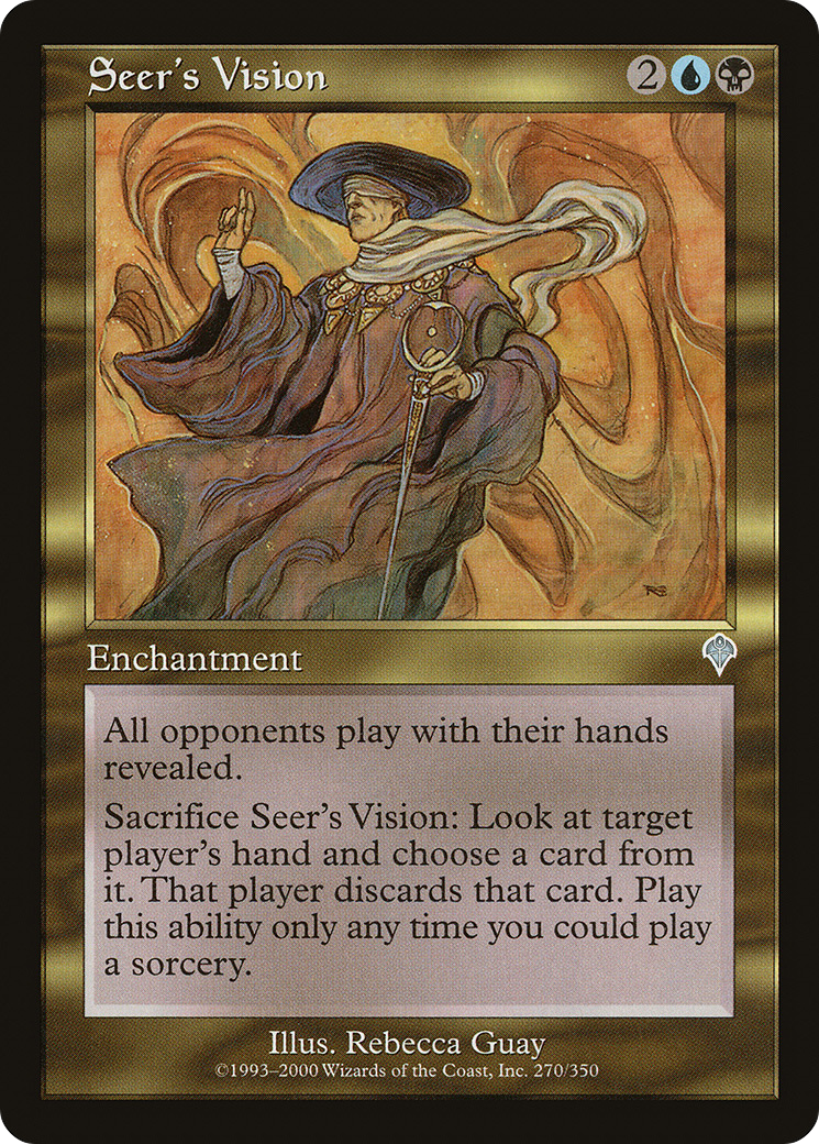 Seer's Vision (INV-270) - Invasion Foil