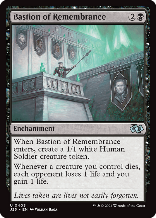 Bastion of Remembrance (J25-403) - Foundations Jumpstart Foil