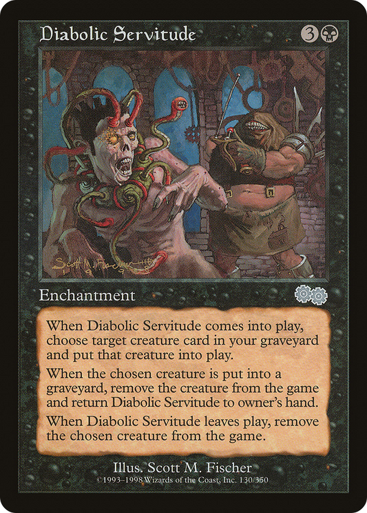 Diabolic Servitude (USG-130) - Urza's Saga