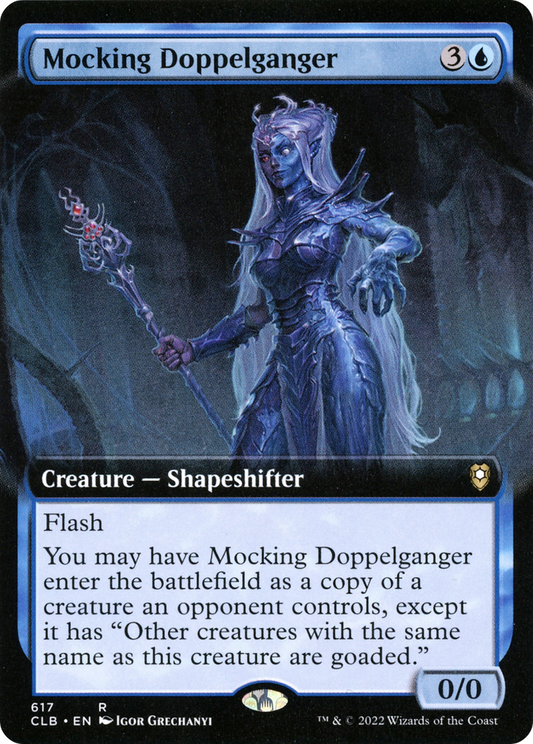 Mocking Doppelganger (CLB-617) - Commander Legends: Battle for Baldur's Gate: (Extended Art)