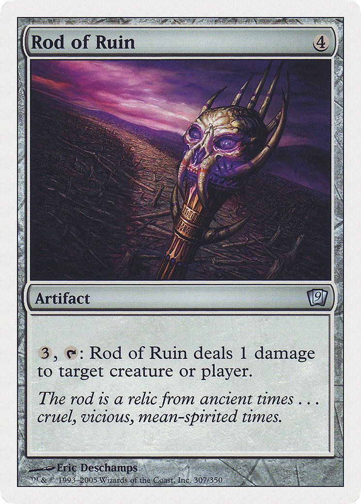 Rod of Ruin (9ED-307) - Ninth Edition