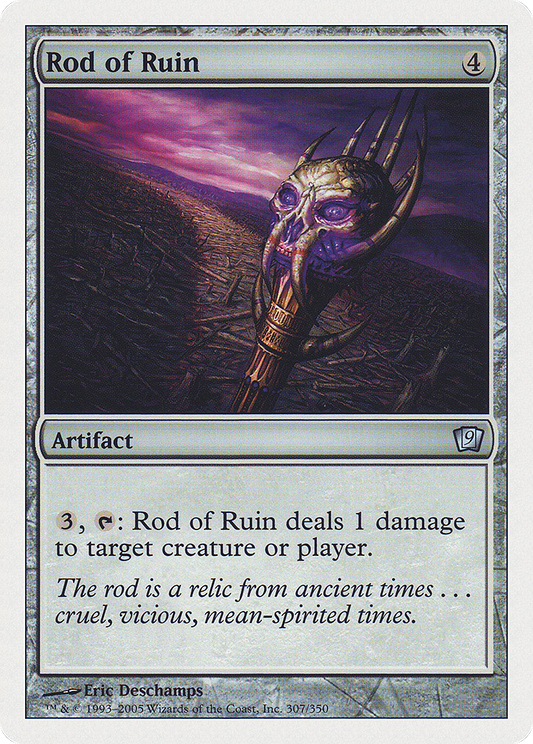 Rod of Ruin (9ED-307) - Ninth Edition