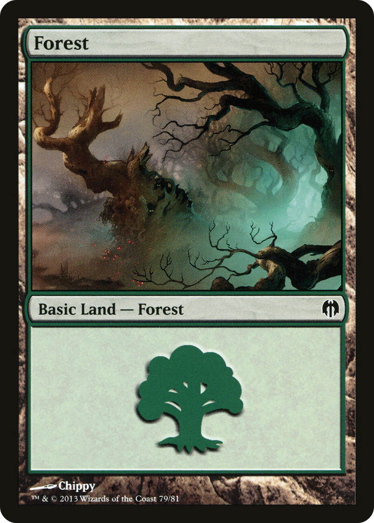 Forest (DDL-079) - Duel Decks: Heroes vs. Monsters