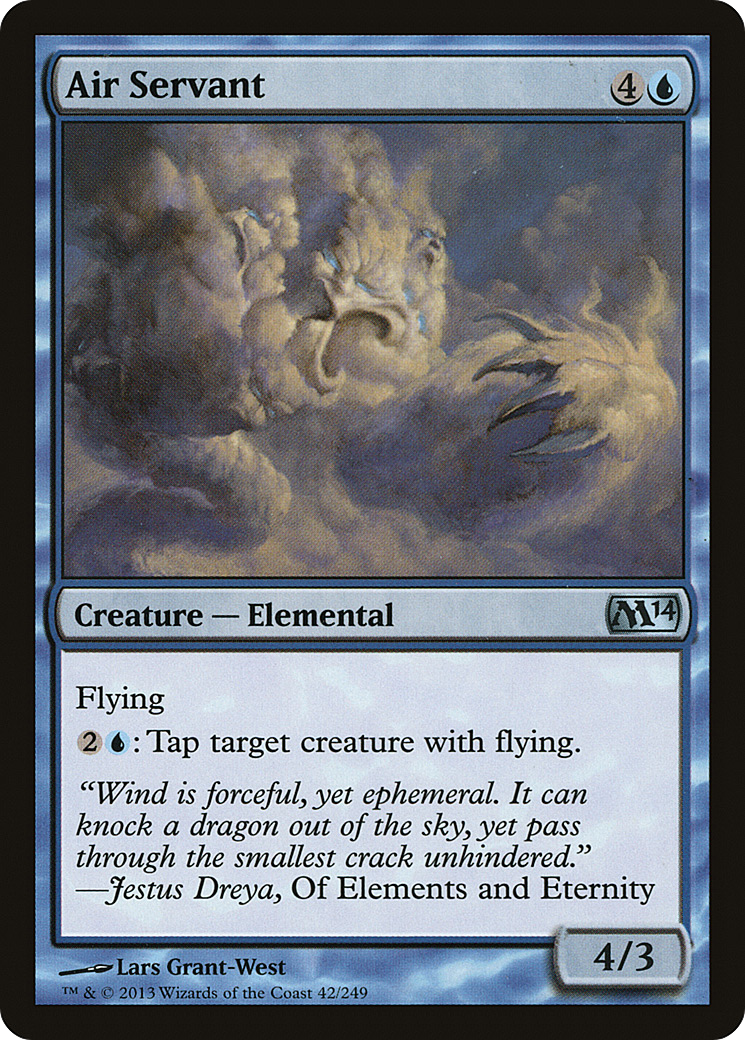 Air Servant (M14-042) - Magic 2014 Foil