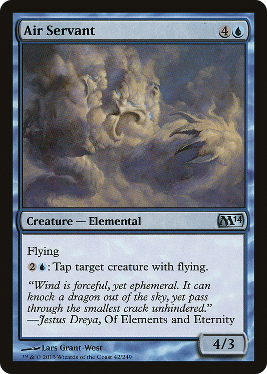 Air Servant (M14-042) - Magic 2014 Foil