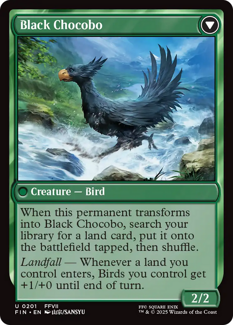 Sidequest: Raise a Chocobo (FIN-201) - FINAL FANTASY Foil