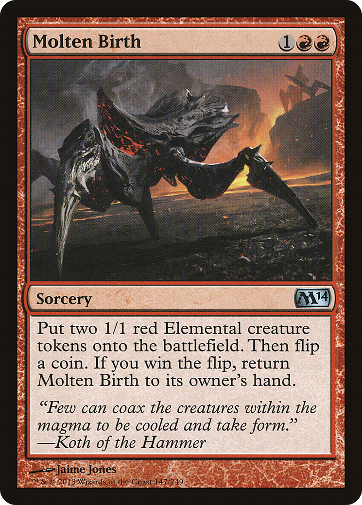 Molten Birth (M14-147) - Magic 2014 Foil