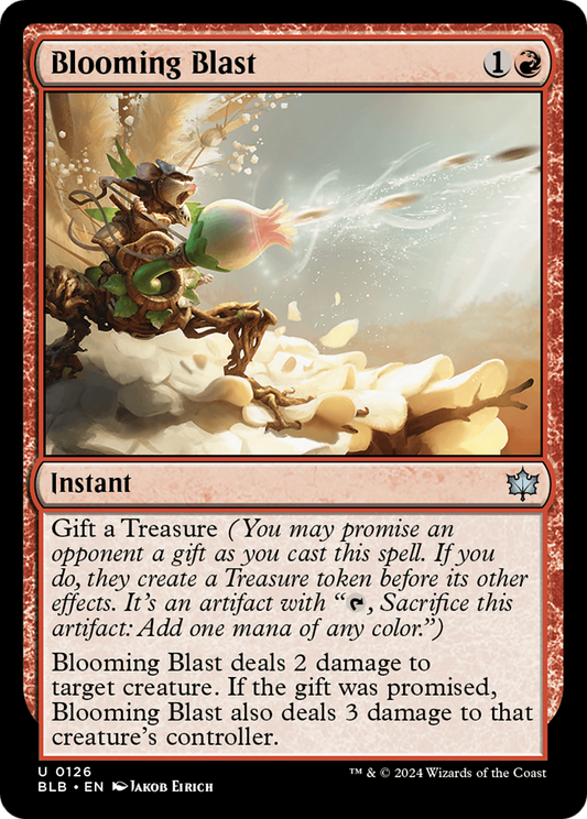 Blooming Blast (BLB-126) - Bloomburrow Foil