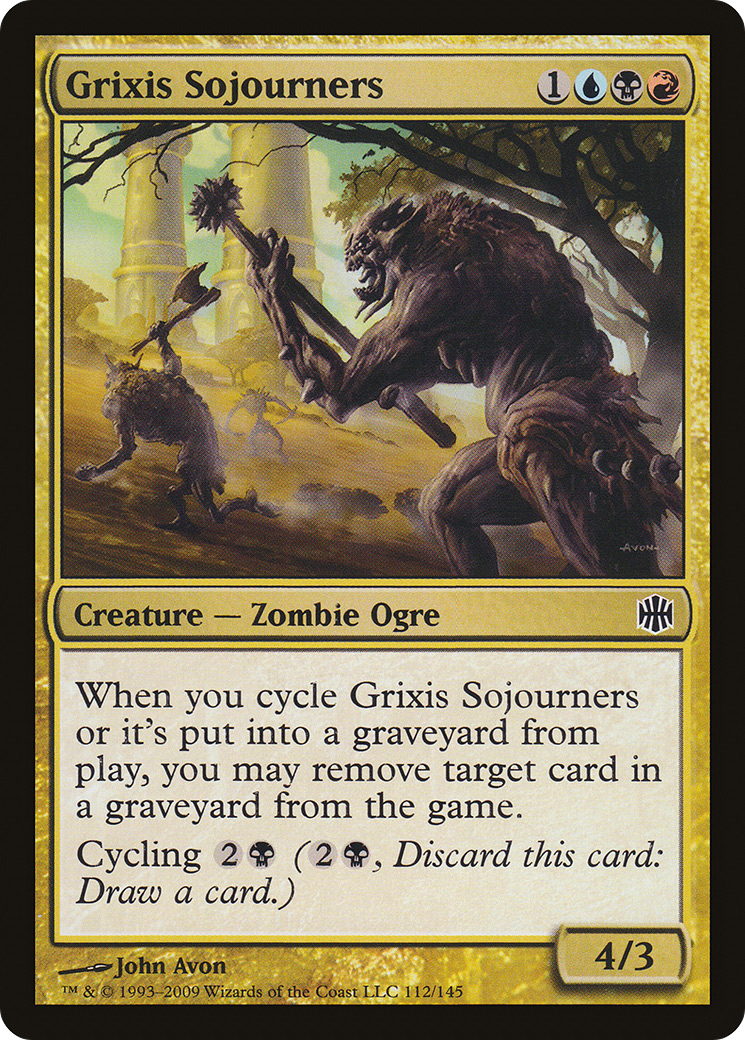 Grixis Sojourners (ARB-112) - Alara Reborn