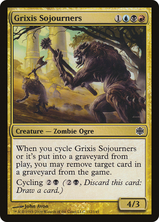 Grixis Sojourners (ARB-112) - Alara Reborn