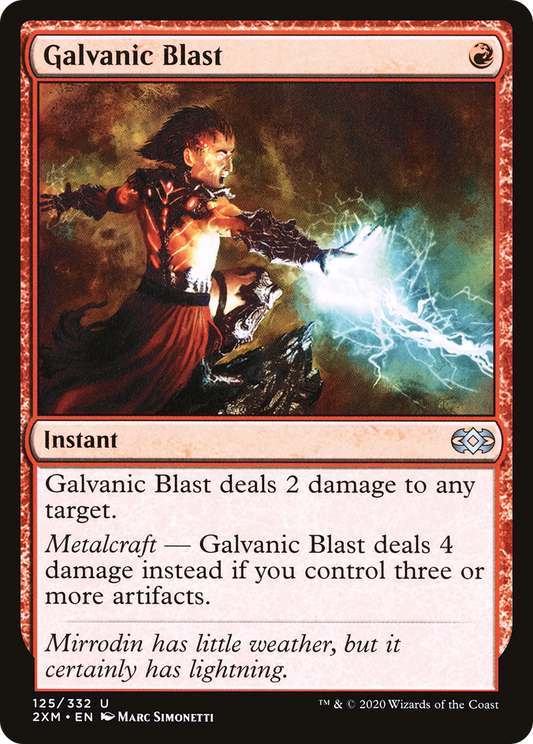 Galvanic Blast (2XM-125) - Double Masters Foil