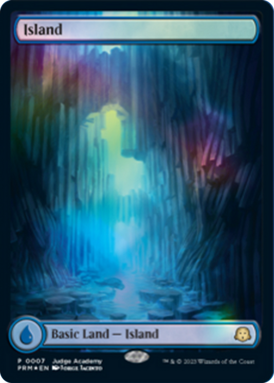 Island (P23-007) - Judge Gift Cards 2023: (Full Art) Foil