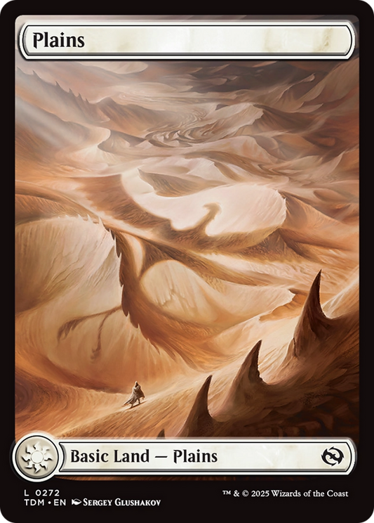 Plains (TDM-272) - Tarkir: Dragonstorm Foil