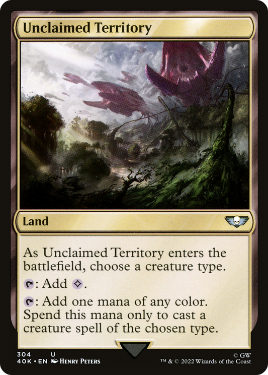 Unclaimed Territory (40K-304) - Warhammer 40,000 Commander