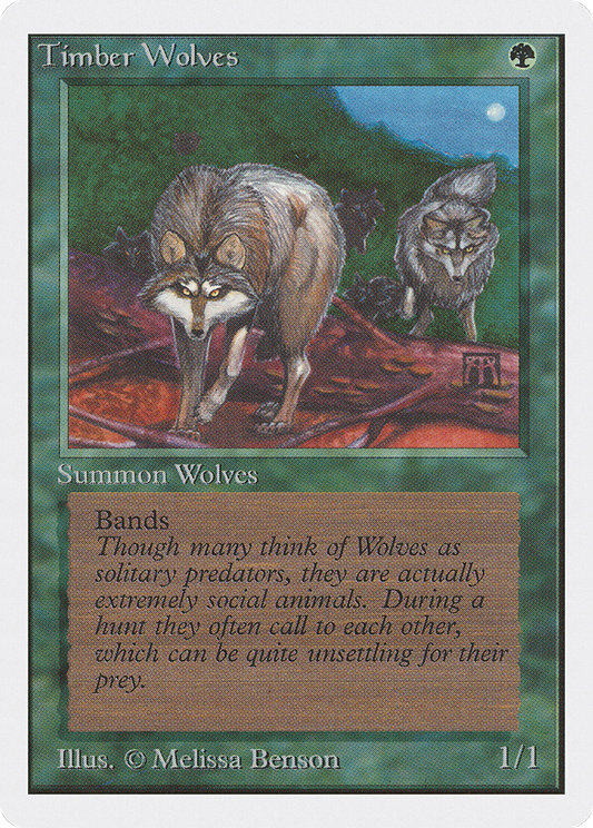 Timber Wolves (2ED-220) - Unlimited Edition