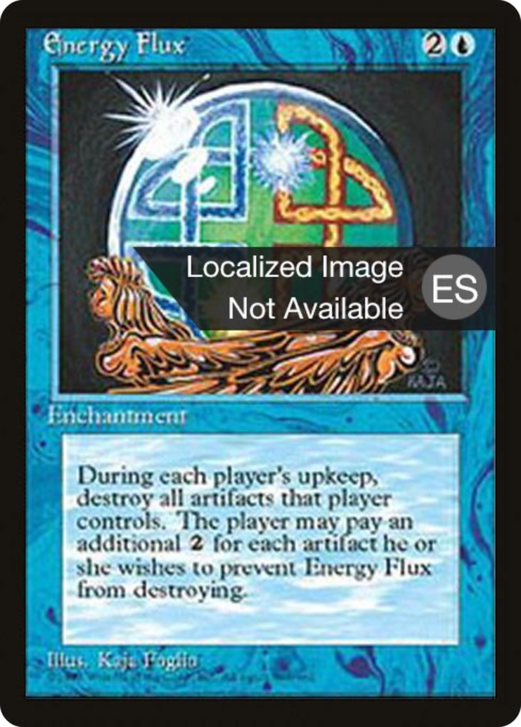 Energy Flux (4BB-068) - Fourth Edition Foreign Black Border