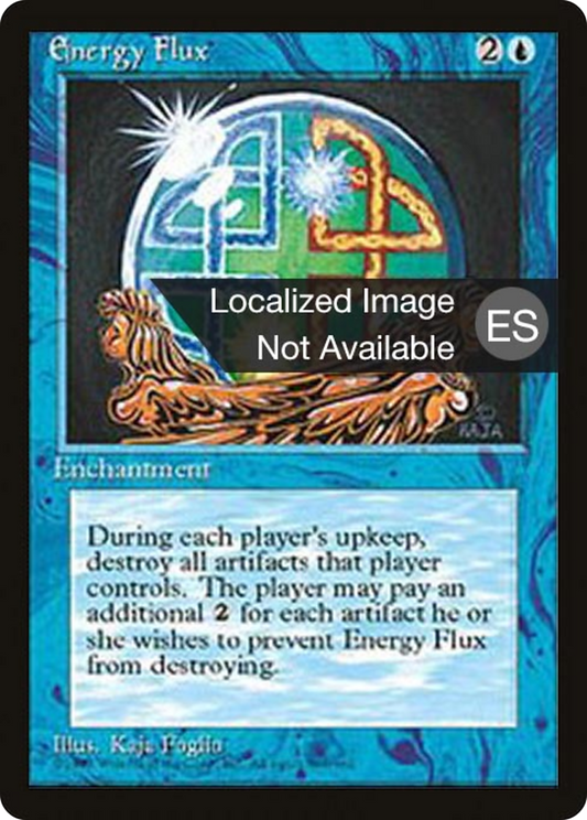 Energy Flux (4BB-068) - Fourth Edition Foreign Black Border