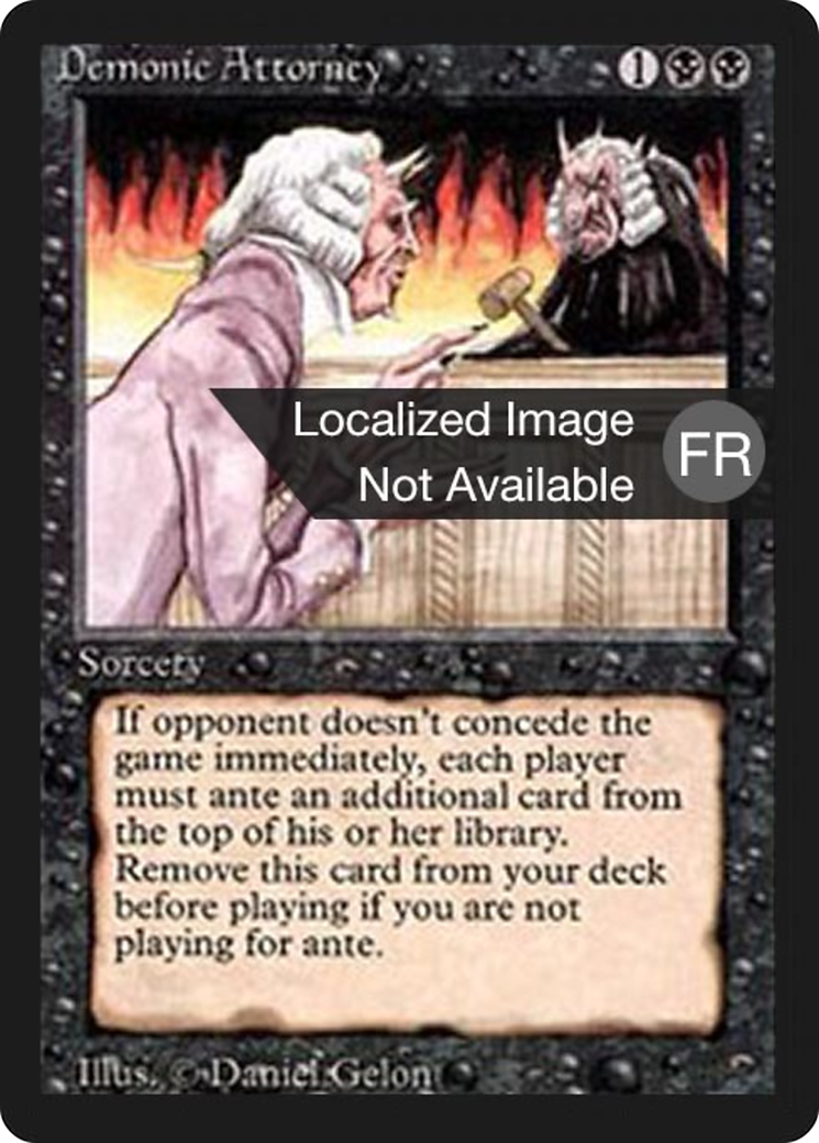 Demonic Attorney (FBB-103) - Foreign Black Border