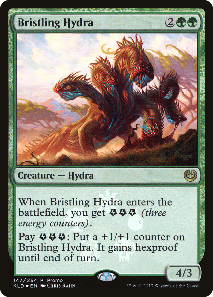 Bristling Hydra (MEDIA-147★) - Kaladesh Promos Foil