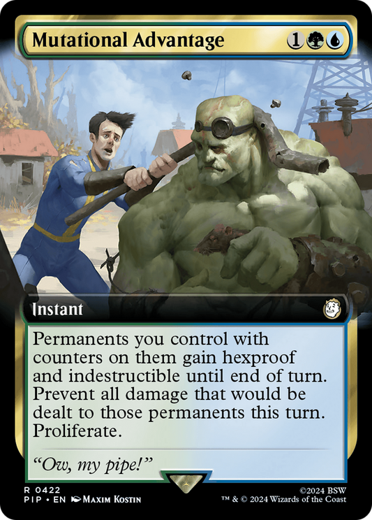 Mutational Advantage (PIP-422) - Fallout: (Extended Art) Foil