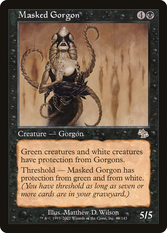 Masked Gorgon (JUD-069) - Judgment Foil