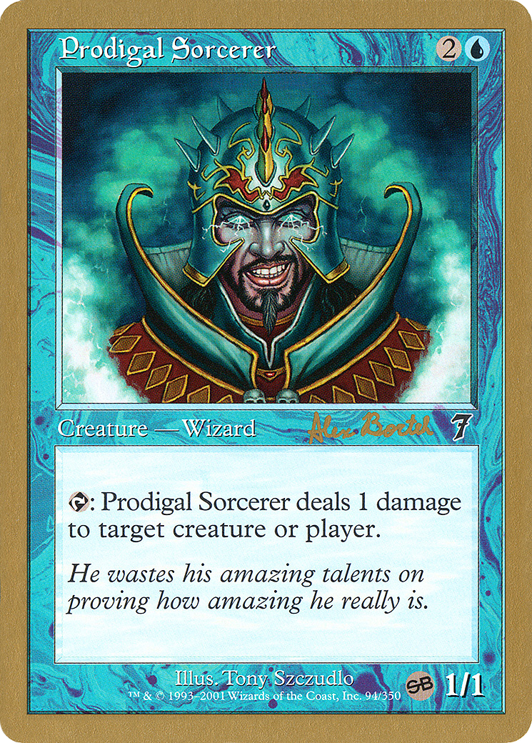 Prodigal Sorcerer (WC01-AB94SB) - World Championship Decks 2001