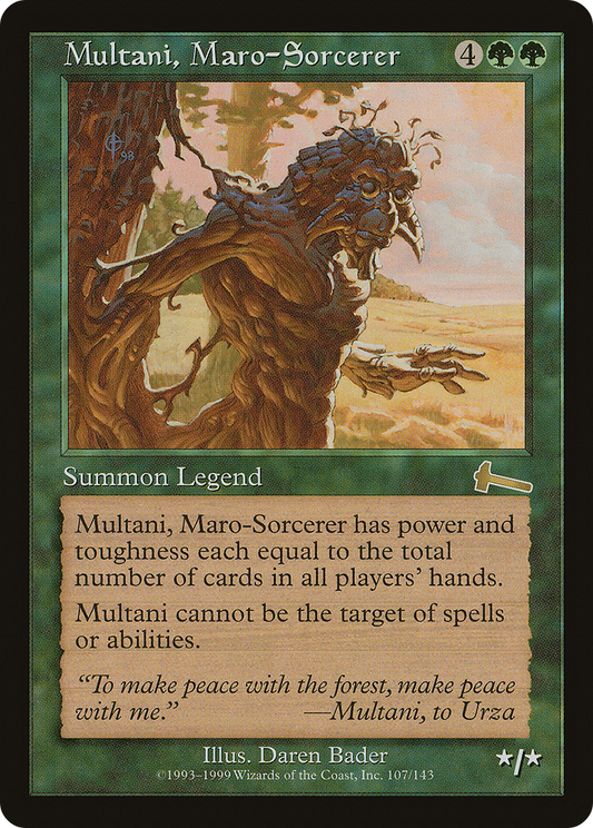 Multani, Maro-Sorcerer (ULG-107) - Urza's Legacy