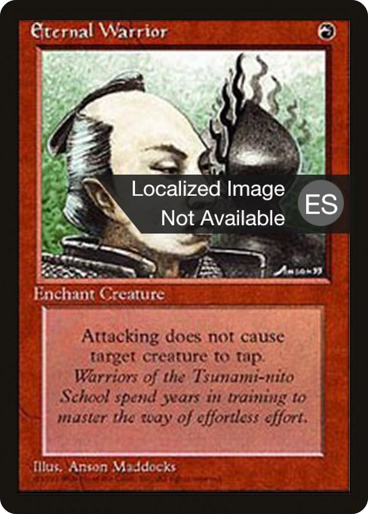 Eternal Warrior (4BB-190) - Fourth Edition Foreign Black Border