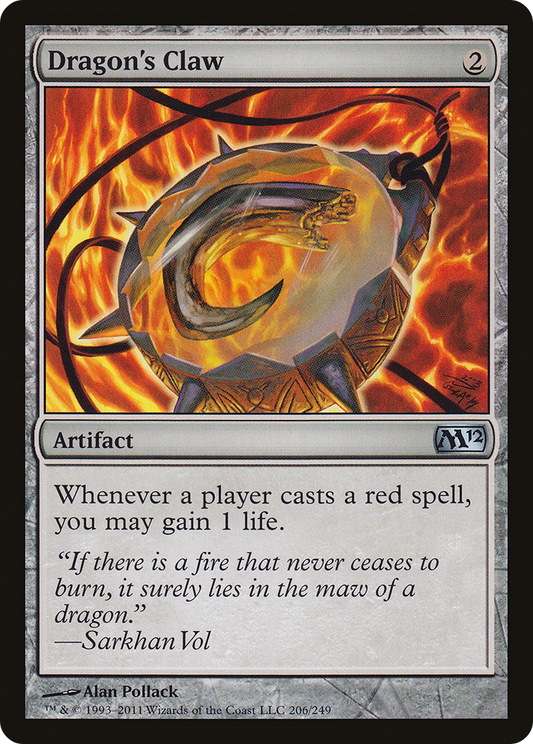 Dragon's Claw (M12-206) - Magic 2012 Foil