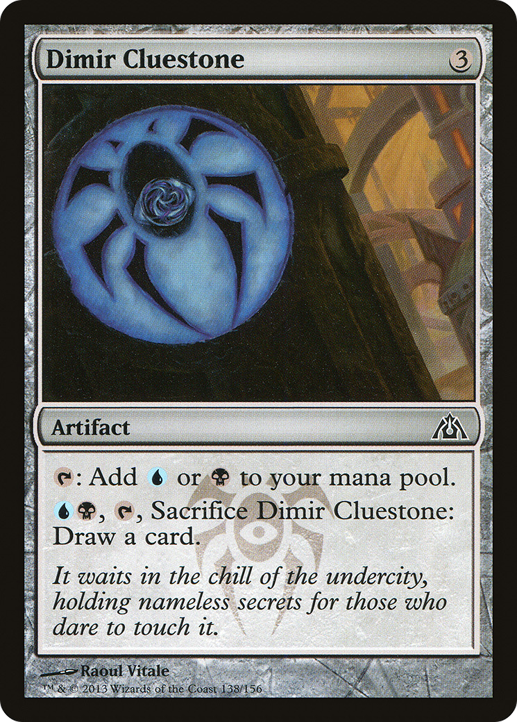 Dimir Cluestone (DGM-138) - Dragon's Maze Foil