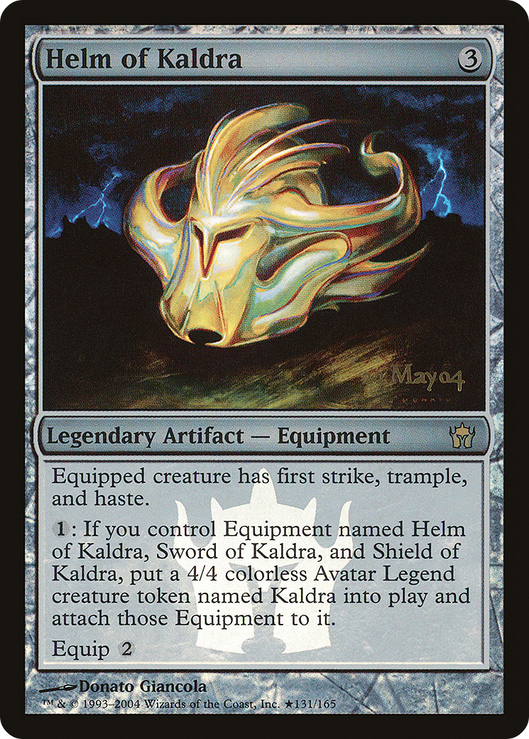 Helm of Kaldra (P5DN-131★) - Fifth Dawn Promos Foil